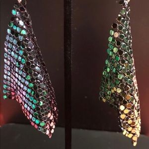 Sequin earrings choose from different colors.